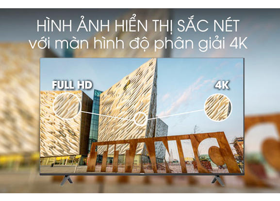 Android Tivi 4K TCL 55 Inch 55P618