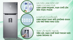 Tủ lạnh Samsung Inverter 438 lít RT43K6631SL/SV