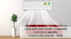 Máy lạnh 2 chiều Daikin Inverter 1.5 HP FTHF35RAVMV