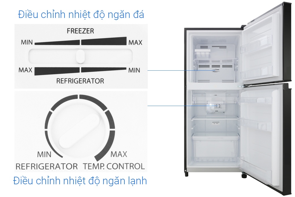 Tủ lạnh Toshiba Inverter 180 lít GR-B22VU UKG Tủ lạnh Toshiba Inverter 180 lít GR-B22VU UKG