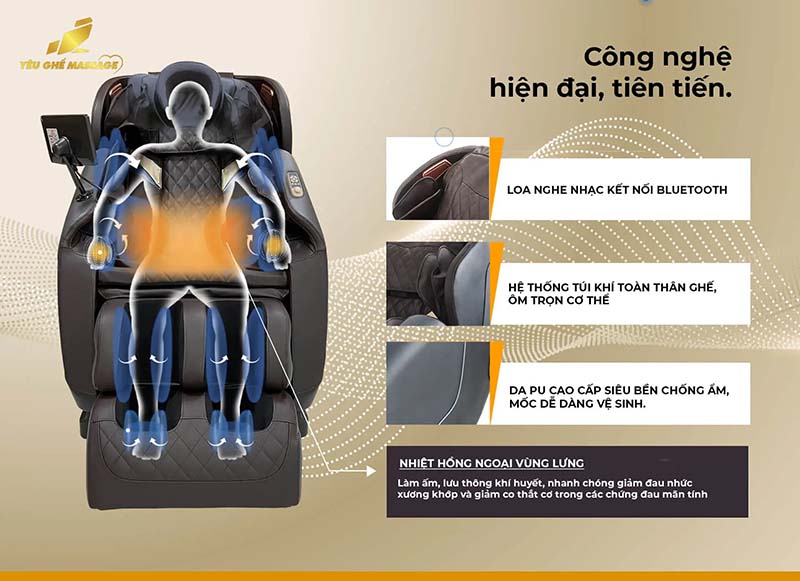 GHẾ MASSAGE OKINAWA OS-101