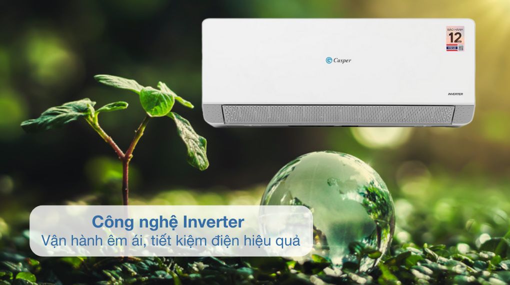 Điều hòa Casper 1c Inverter QC09IU36A