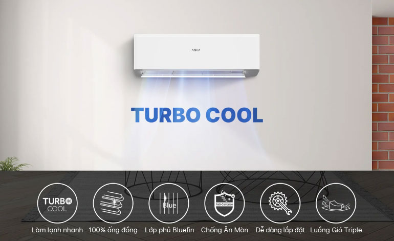 Điều hòa Aqua AQA R13PCN/PCU - 1 chiều