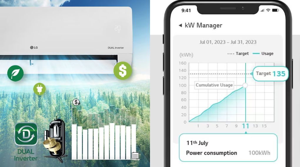 Điều hòa LG 1 chiều Inverter IEC24G1