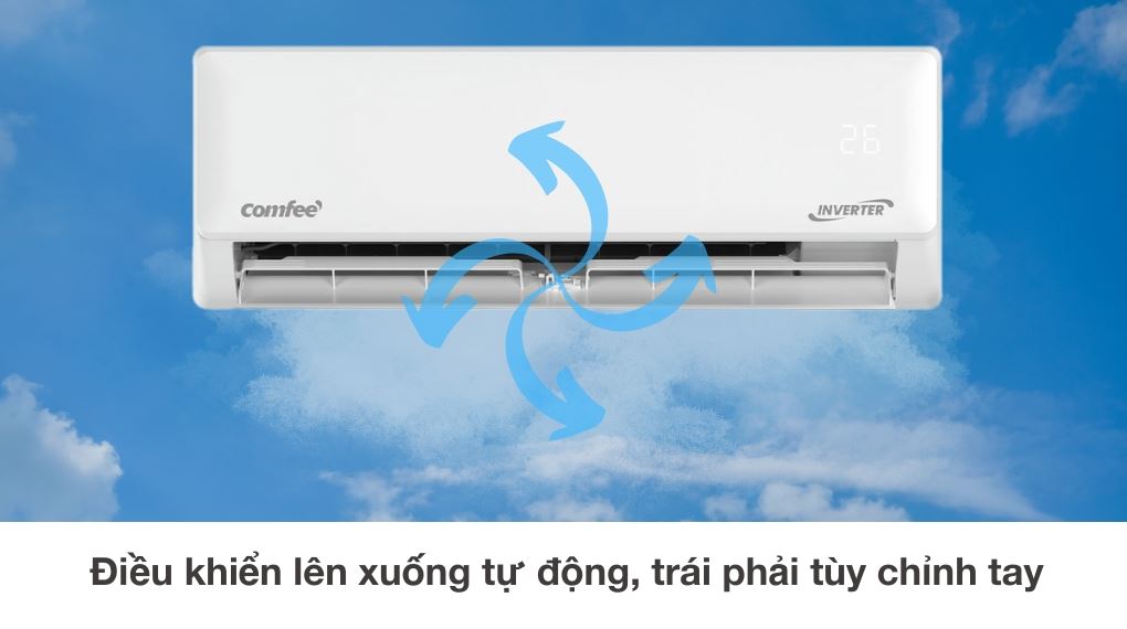 Điều hòa comfee 1 chiều Inverter CFS-10VGPC