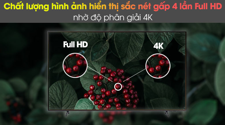 Smart Tivi Samsung 4K 43 inch 43AU8000 Crystal UHD