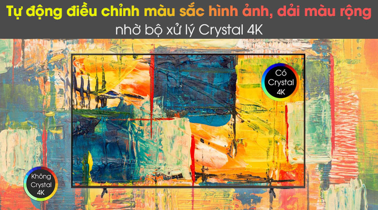 Smart Tivi Samsung 4K 43 inch 43AU8000 Crystal UHD