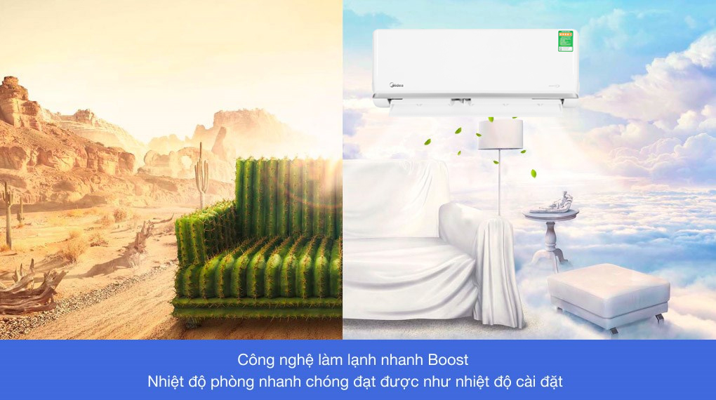 Điều hòa Midea 2c Inverter 10HRDN8
