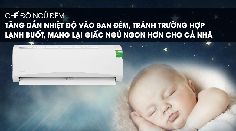 Điều hòa Midea 1 chiều thường MSAFII-10CRN8