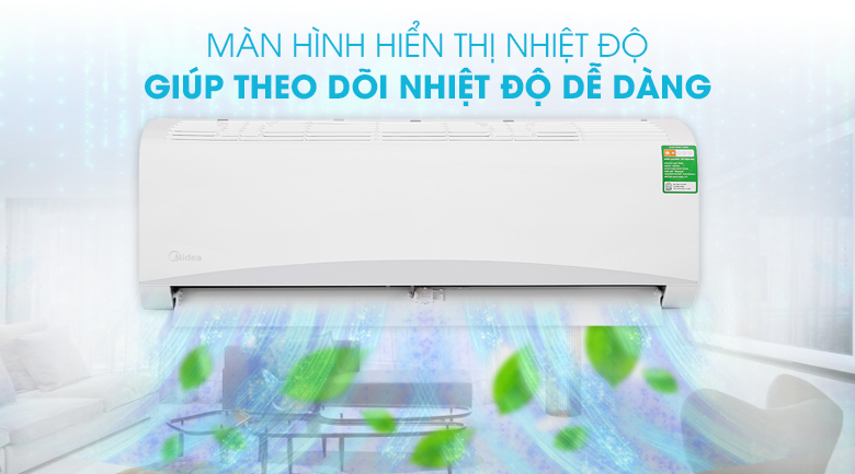Điều hòa Midea 1 chiều thường MSAFII-10CRN8