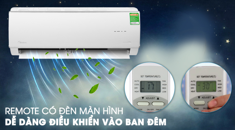 Điều hòa Midea 1 chiều thường MSAFII-13CRN8