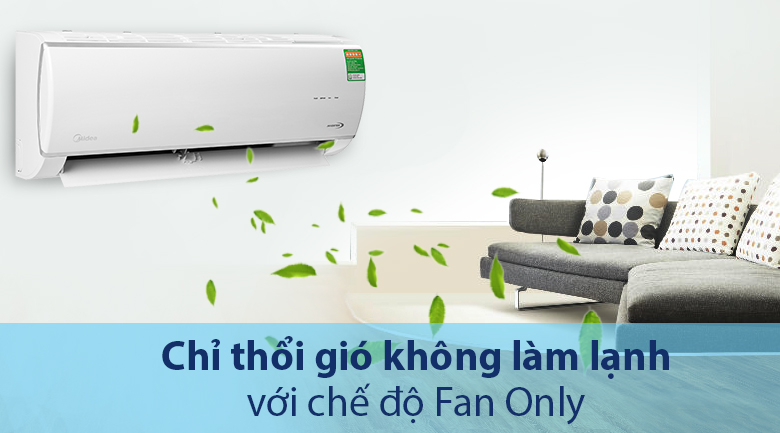 Điều hòa Midea 1 chiều thường MSAFII-13CRN8