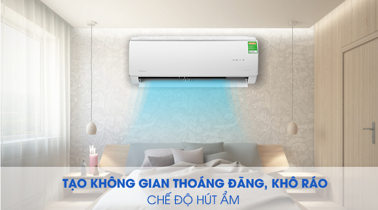 Điều hòa Midea 1 chiều thường MSAFII-13CRN8