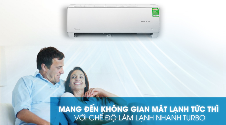 Điều hòa Midea 1 chiều thường MSAFII-13CRN8