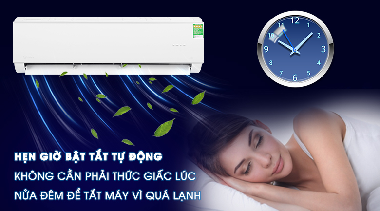 Điều hòa Midea 1 chiều thường MSAFII-18CRN8