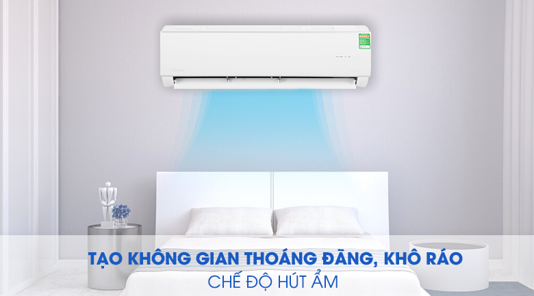 Điều hòa Midea 1 chiều thường MSAFII-18CRN8