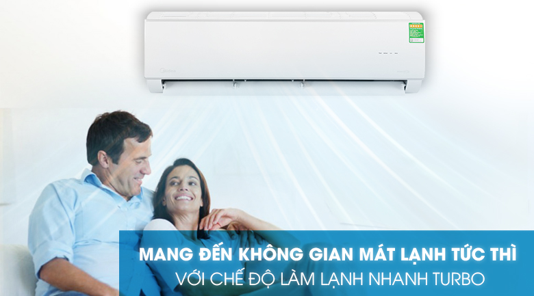 Điều hòa Midea 1 chiều thường MSAFII-18CRN8