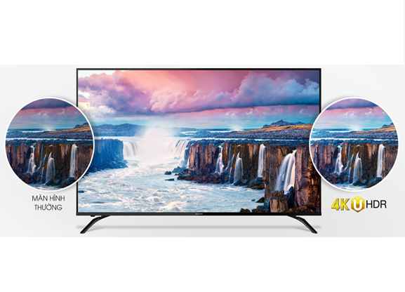 Android Tivi Sharp 4K 60 Inch 4T-C60CK1X