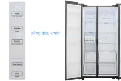 Tủ lạnh SBS Samsung Inverter 647 lít RS62R5001B4/SV