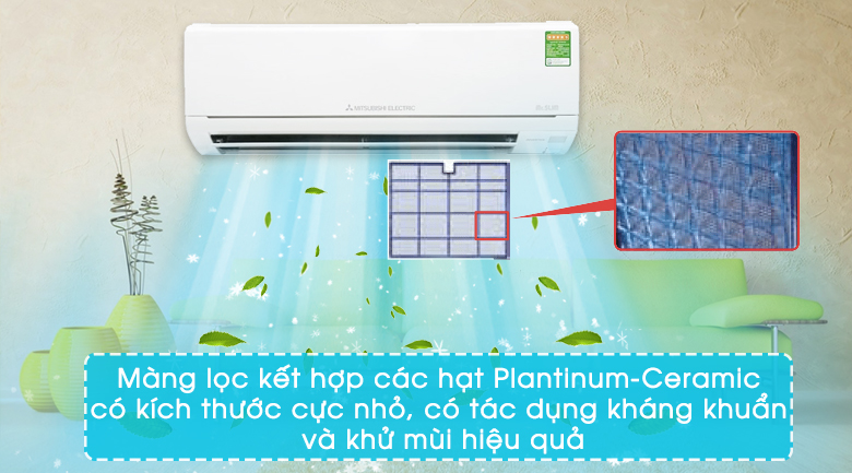 Điều hòa Mitsubishi 2 chiều Inverter MSZ-HT25VF